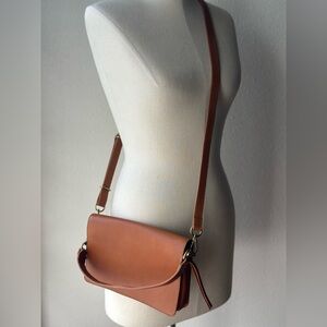 Madewell Brown Leather Crossbody Bag